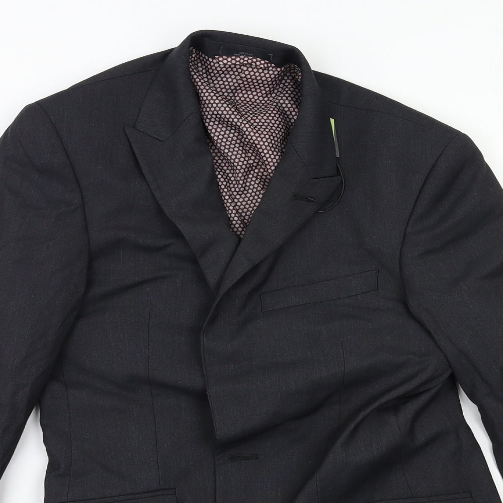 Mens UK Size 34 M&S Regular Grey Suit Jacket