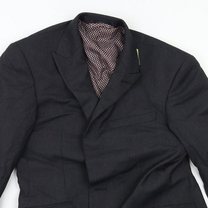 Mens UK Size 34 M&S Regular Grey Suit Jacket