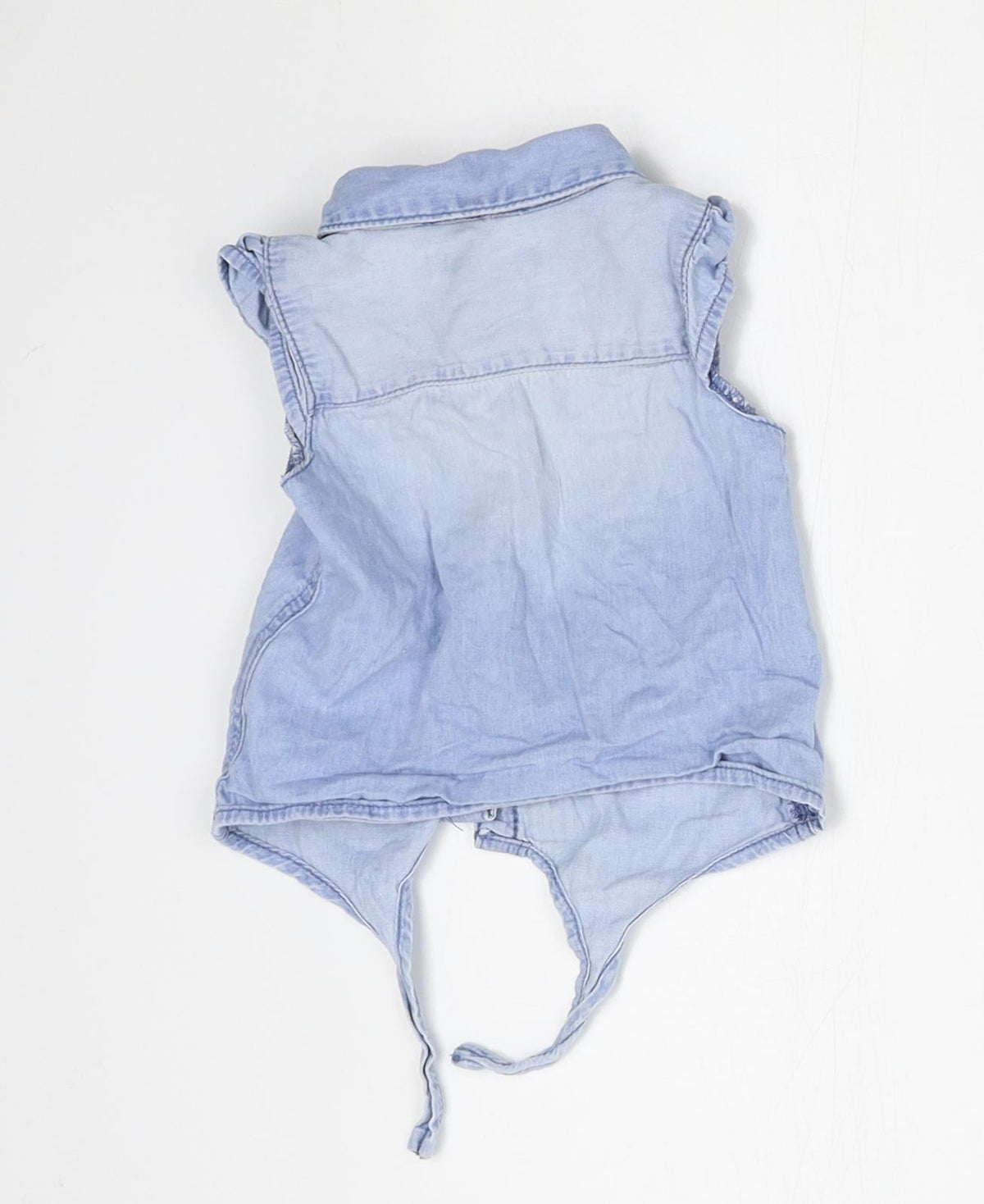 Denim Co Baby Blue   Basic Button-Up Size 6-9 Months