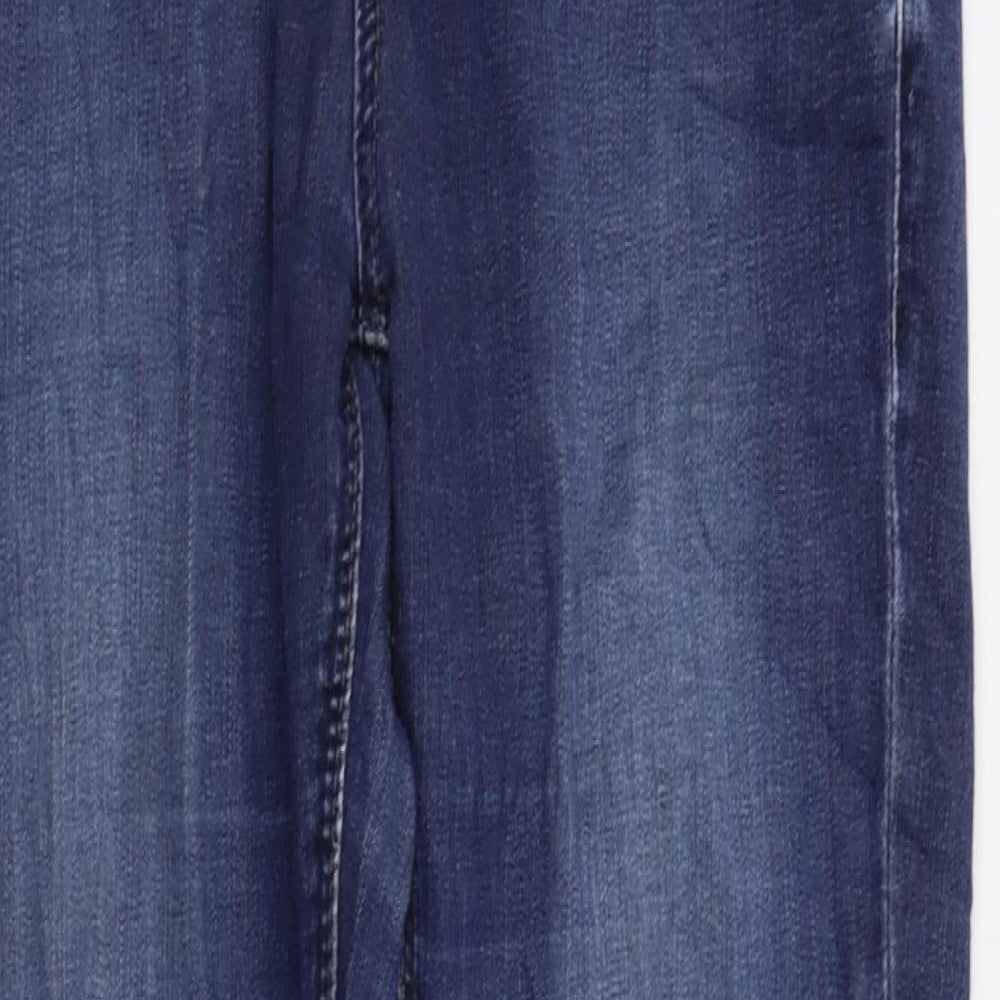 Topshop Womens Blue   Skinny Jeans Size 28 L30 in