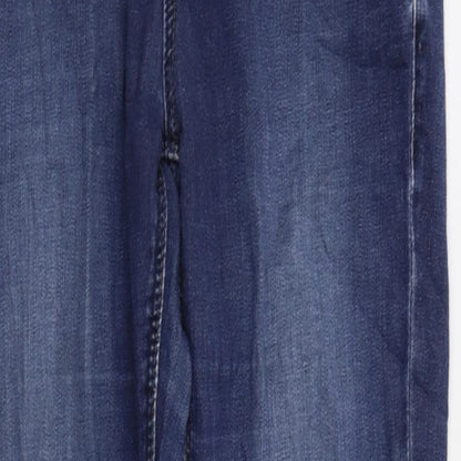 Topshop Womens Blue   Skinny Jeans Size 28 L30 in