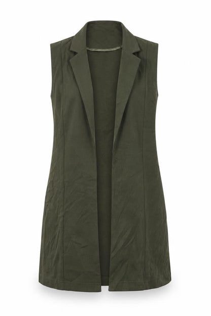 Womens UK Size 10 Atmosphere Green Wrap Jumper