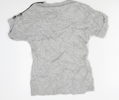 nina murat Womens Grey   Pullover Jumper Size M