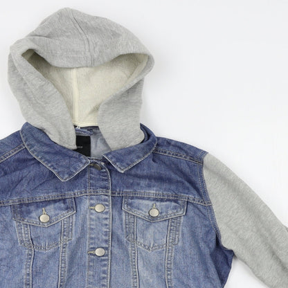 Womens UK Size M FOREVER 21 Blue Jacket