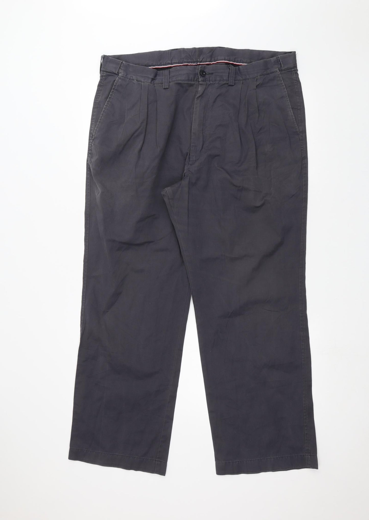 Marks and Spencer Mens Black   Straight Jeans Size 16 L28 in