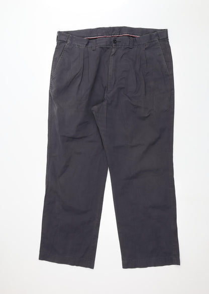 Marks and Spencer Mens Black   Straight Jeans Size 16 L28 in