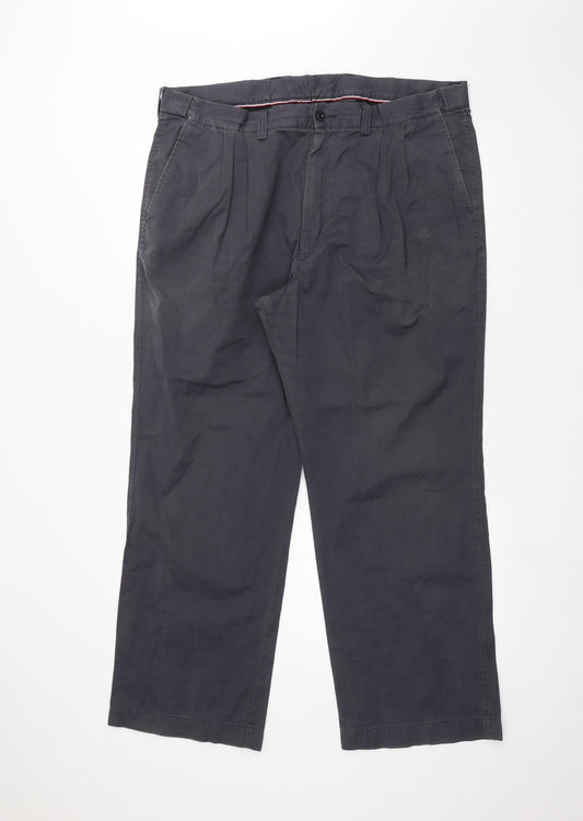 Marks and Spencer Mens Black   Straight Jeans Size 16 L28 in