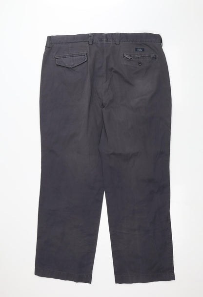 Marks and Spencer Mens Black   Straight Jeans Size 16 L28 in