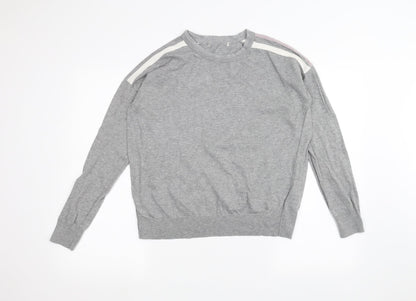 Womens UK Size 12 NEXT Grey Pullover Jumper