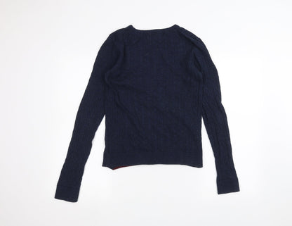 H&M Mens Blue   Pullover Jumper Size S