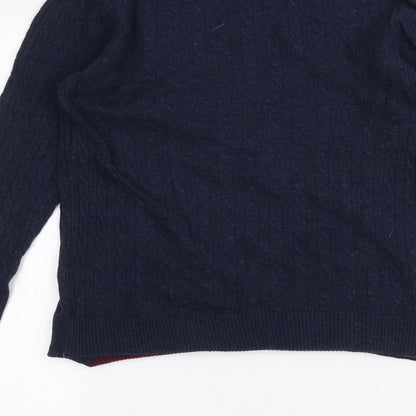 H&M Mens Blue   Pullover Jumper Size S