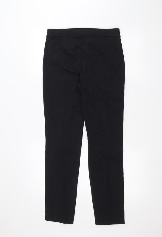 Womens UK Size 10 Marks and Spencer Regular Fit  Black Trousers