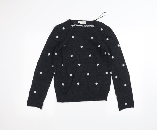 Womens UK Size XS H&M Blue Pullover Jumper