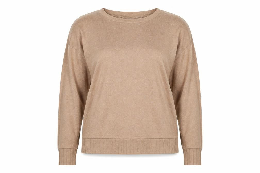 Womens UK Size 16 Marks and Spencer Brown Pullover Jumper