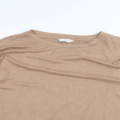 Womens UK Size 16 Marks and Spencer Brown Pullover Jumper
