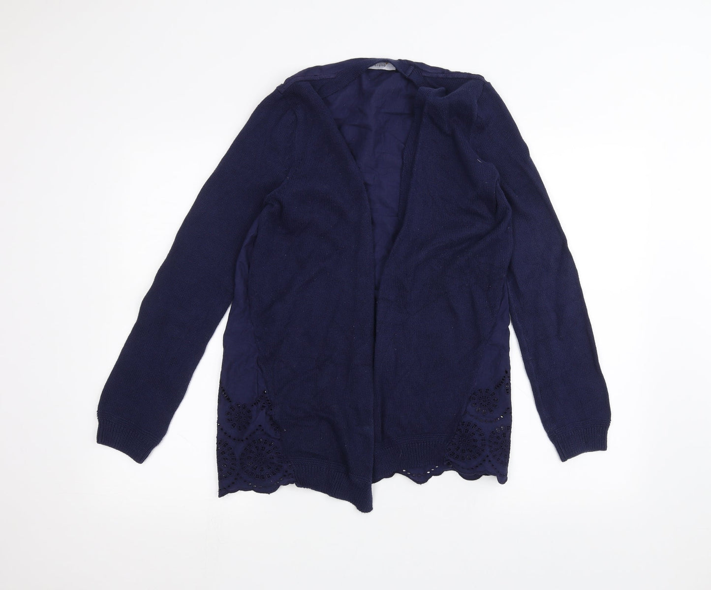 Womens UK Size 8 Marks and Spencer Blue Cardigan Jumper