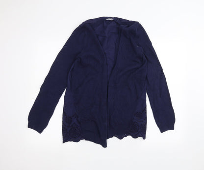 Womens UK Size 8 Marks and Spencer Blue Cardigan Jumper