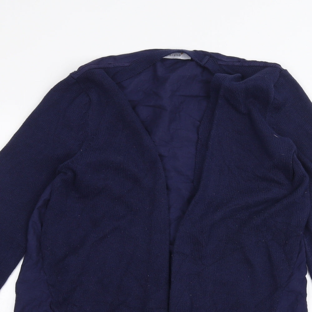 Womens UK Size 8 Marks and Spencer Blue Cardigan Jumper