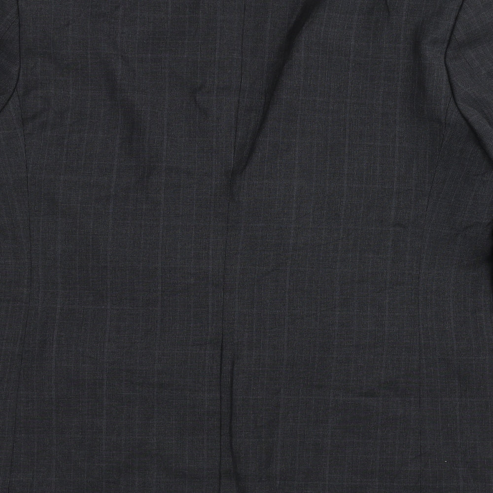 Mens UK Size 40 Marks and Spencer Regular Black Suit Jacket