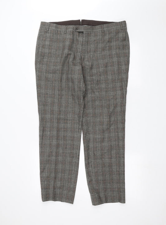 Preworn Mens Brown   Trousers  Size 36 in L26 in