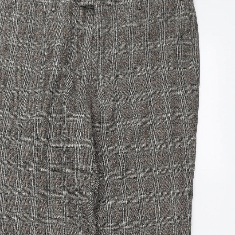 Preworn Mens Brown   Trousers  Size 36 in L26 in