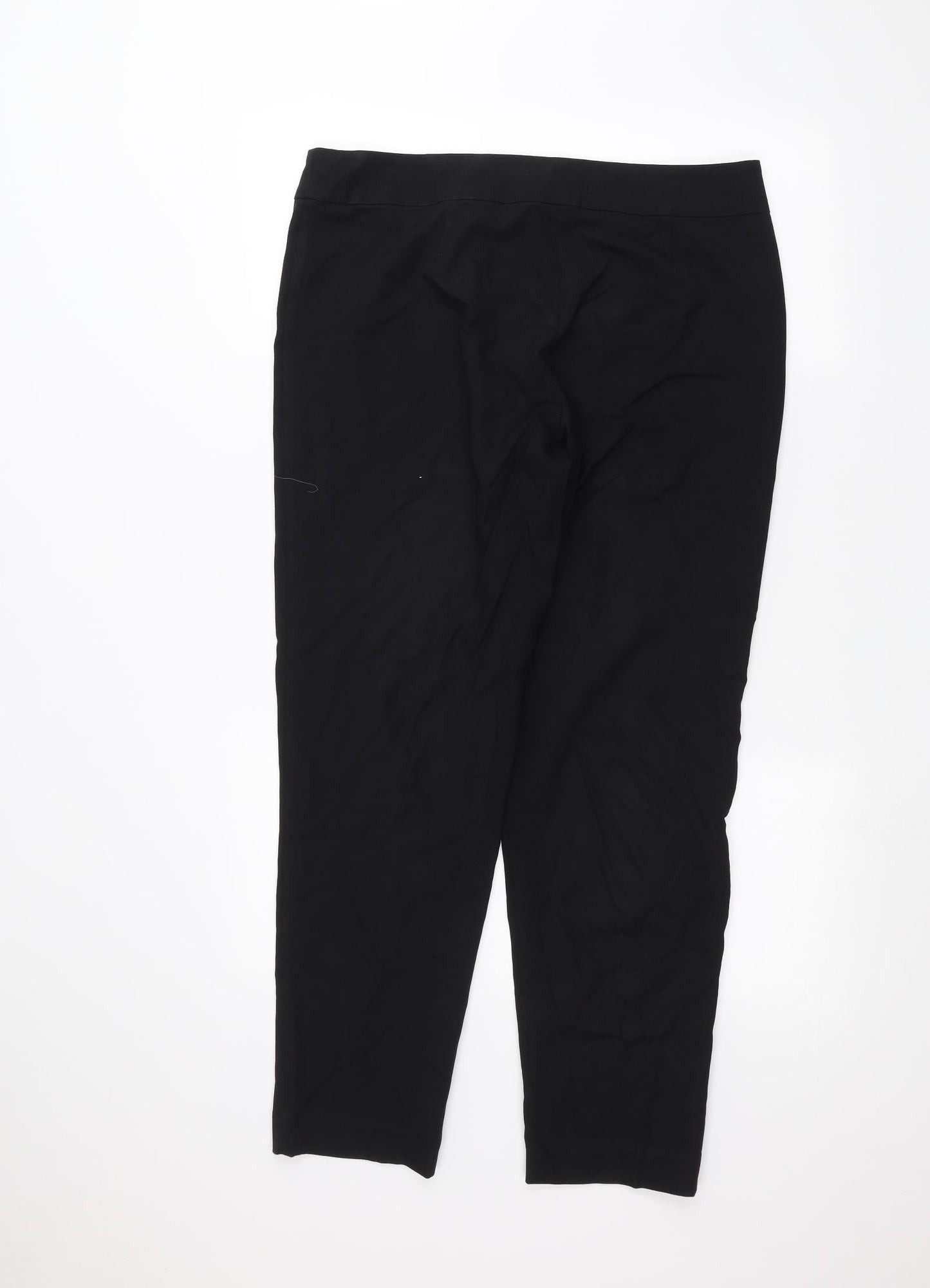George Womens Black   Trousers  Size 14 L26 in