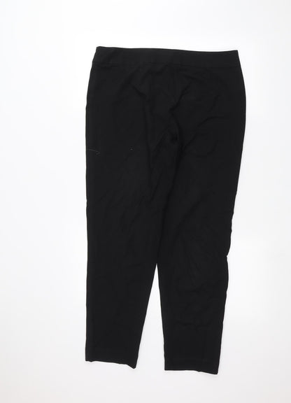 George Womens Black   Trousers  Size 14 L26 in