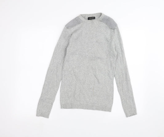 River Island Mens Grey   Pullover Jumper Size S