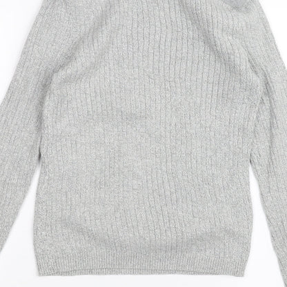 River Island Mens Grey   Pullover Jumper Size S