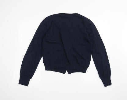 Womens UK Size 14 NEXT Blue Cardigan Jumper