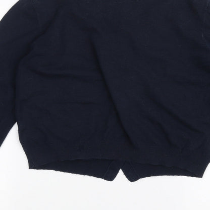 Womens UK Size 14 NEXT Blue Cardigan Jumper