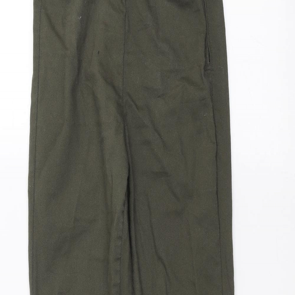 Womens UK Size 8 H&M Regular Fit Skinny Green Jeans