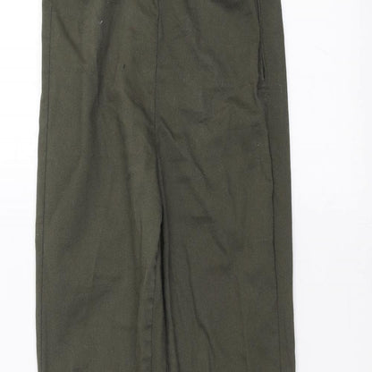 Womens UK Size 8 H&M Regular Fit Skinny Green Jeans