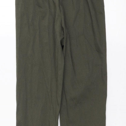 Womens UK Size 8 H&M Regular Fit Skinny Green Jeans