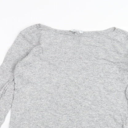 Mari Womens Grey   Pullover Jumper Size XS