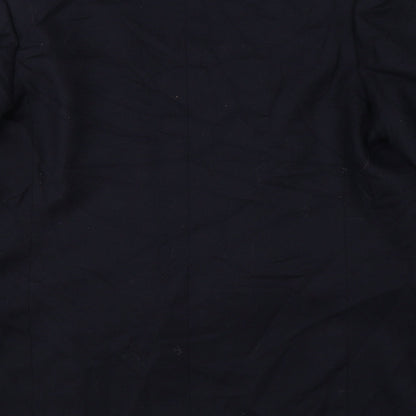 Bauman Mens Blue   Jacket Suit Jacket Size 40