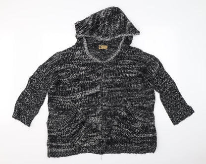 Katsumi Mens Grey  Knit Pullover Jumper Size M