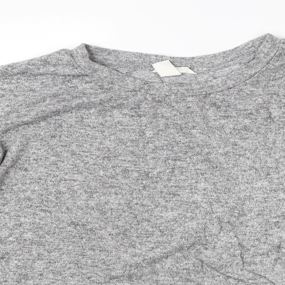 Womens UK Size M H&M Grey Pullover Jumper