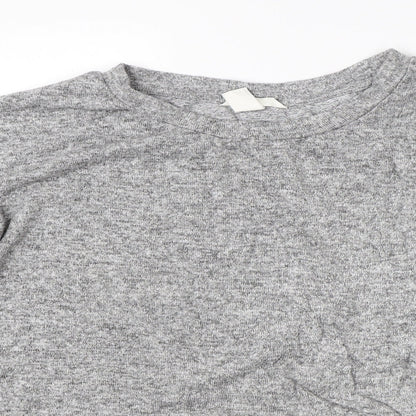 Womens UK Size M H&M Grey Pullover Jumper