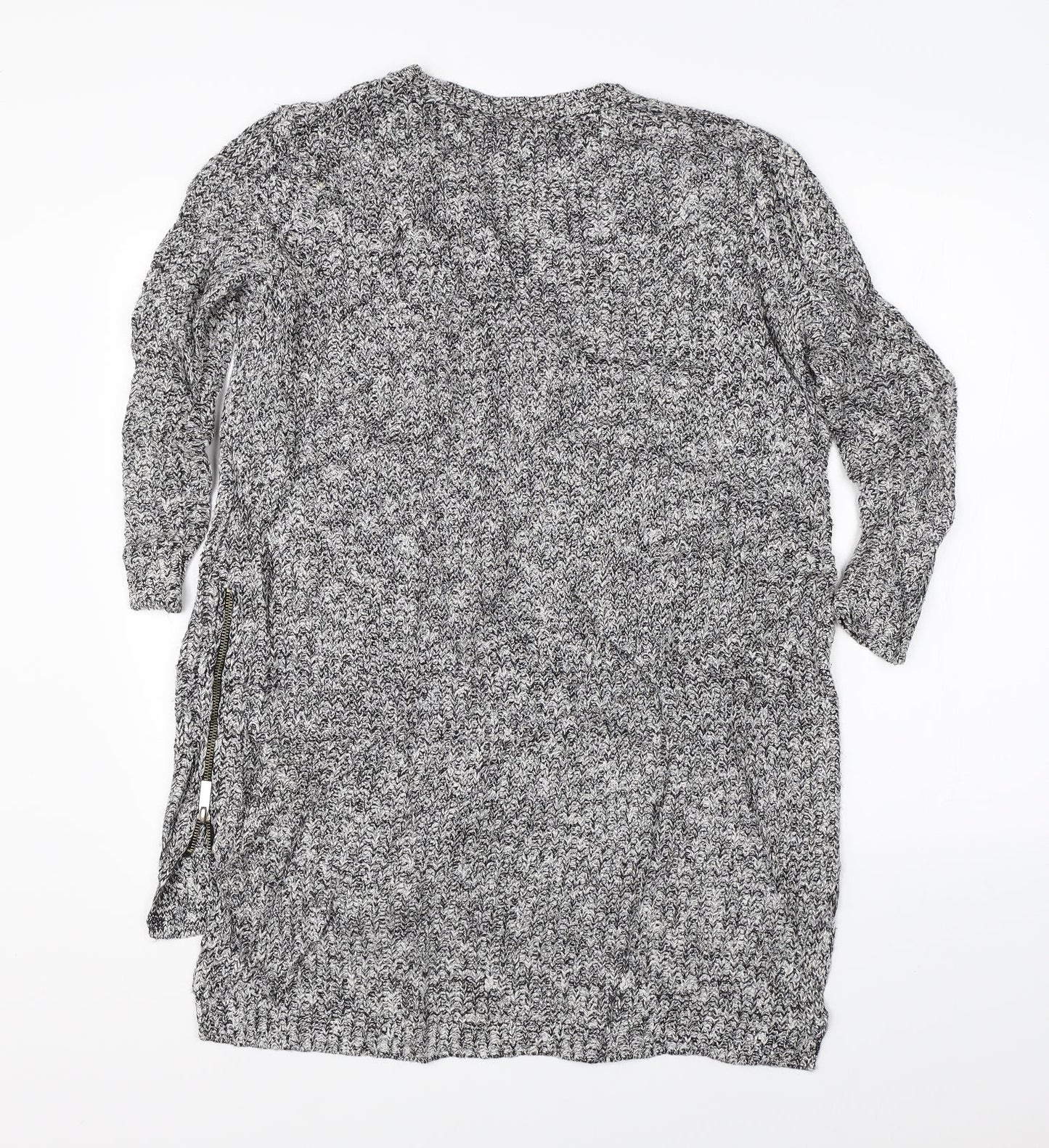 Womens UK Size 6 River Island Grey Pullover Jumper