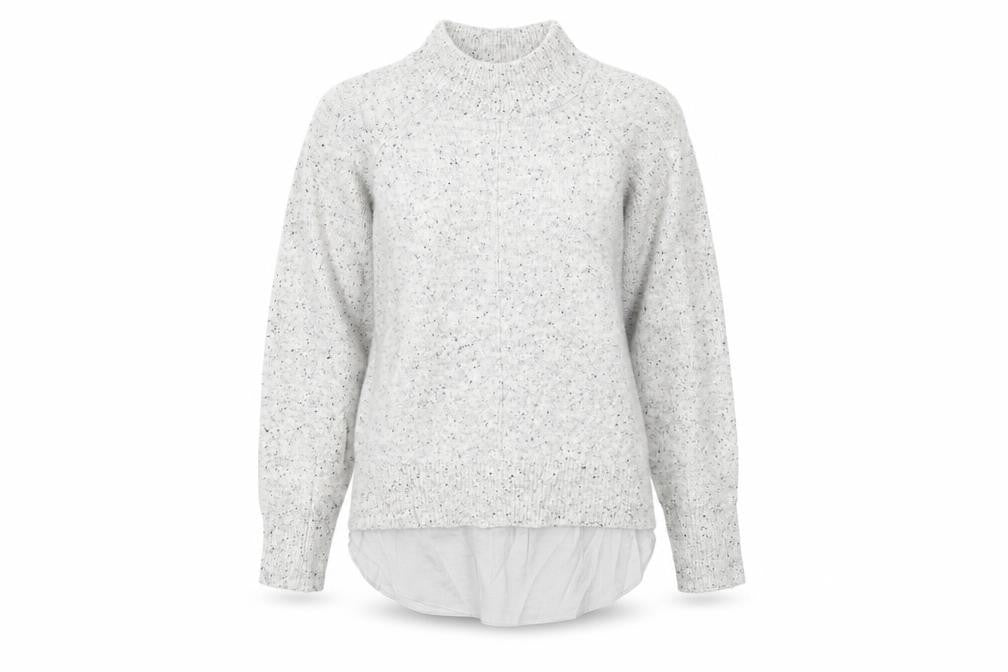 Womens UK Size 10 NEXT Grey Pullover Jumper