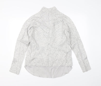 Womens UK Size 10 NEXT Grey Pullover Jumper