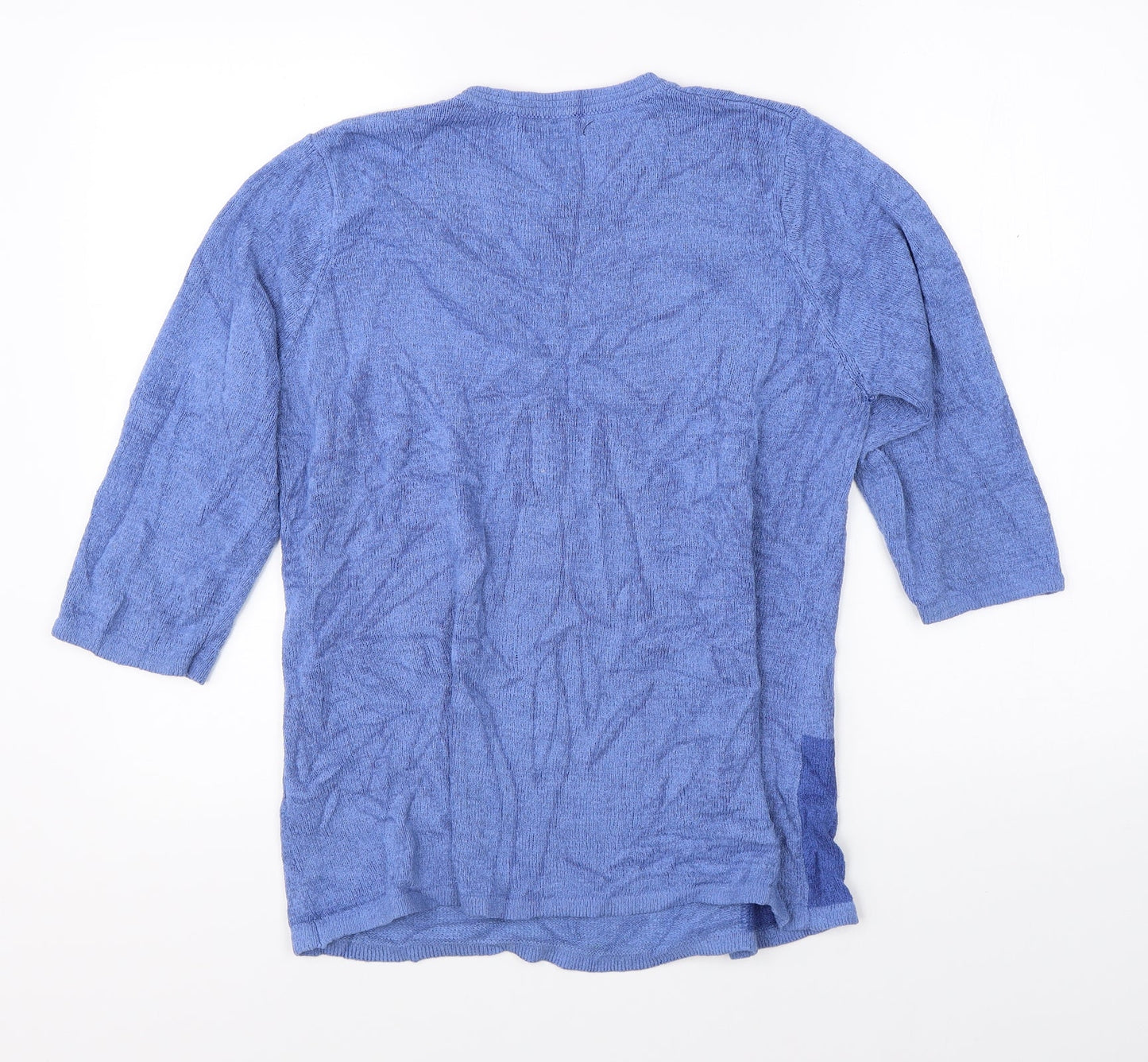 Womens UK Size M BM Blue Pullover Jumper