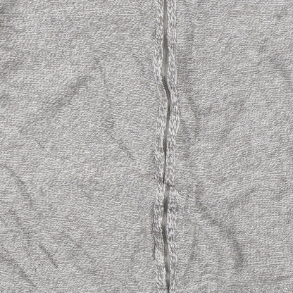 Womens UK Size M Papaya Grey Full Zip Jumper