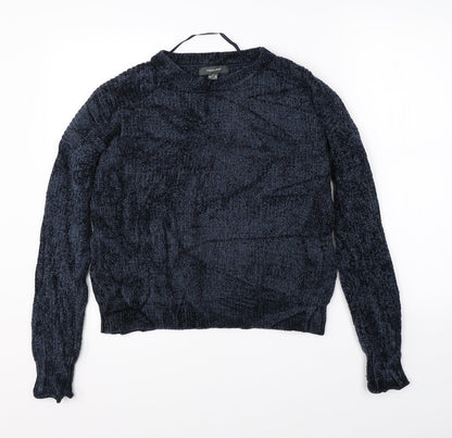 Primark Womens Blue   Pullover Jumper Size S