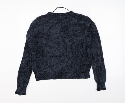 Primark Womens Blue   Pullover Jumper Size S