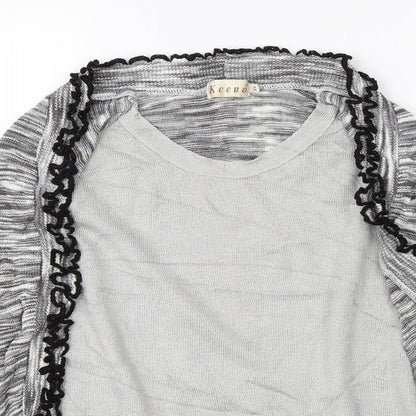 Womens UK Size XL Keeno Grey Pullover Jumper