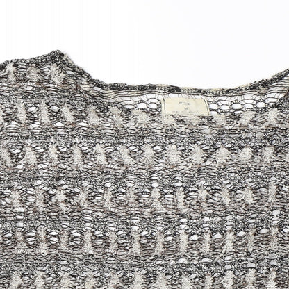 Womens UK Size M Pins & Needles Black Pullover Jumper