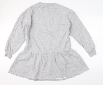 Primark Womens Grey   Jumper Dress  Size S