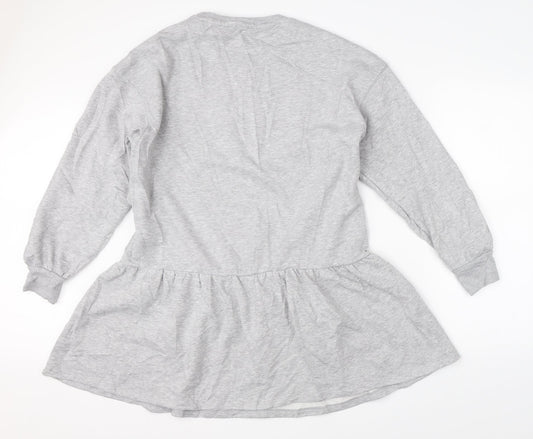 Primark Womens Grey   Jumper Dress  Size S